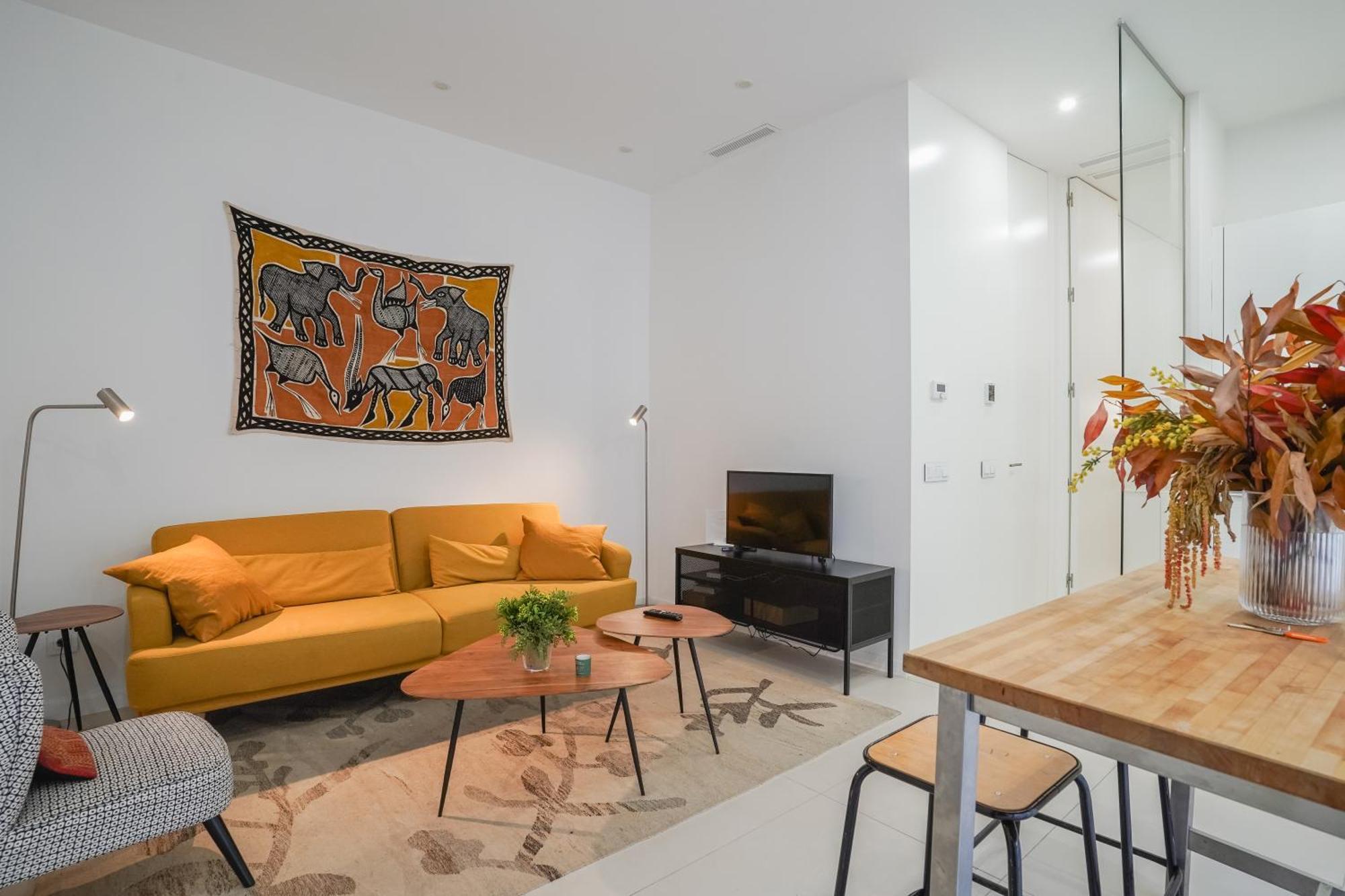Modern Apartment-1Bedroom 1Bath-Prosperidad Мадрид Экстерьер фото