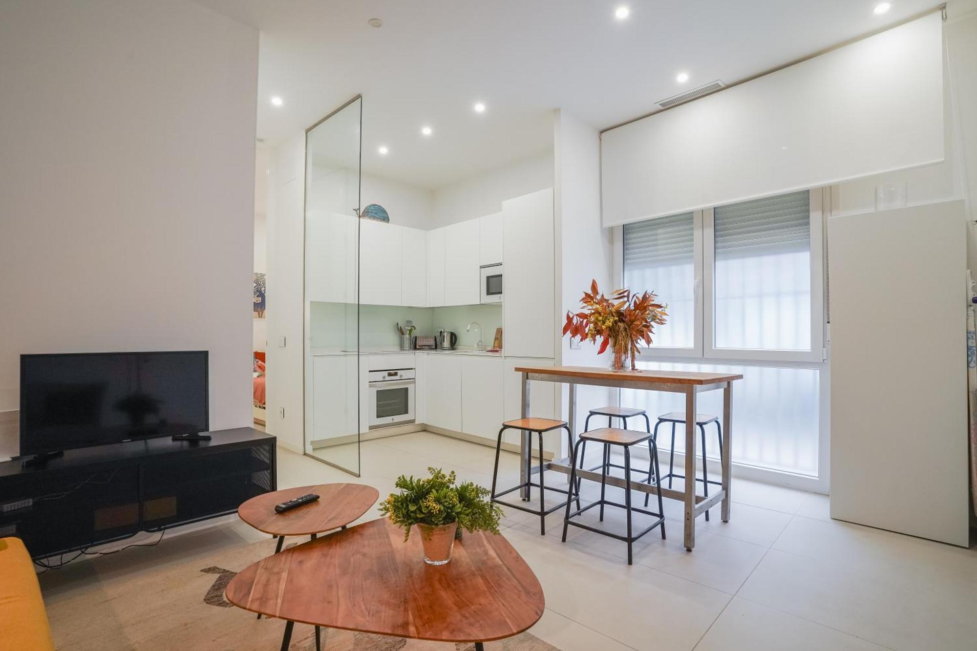 Modern Apartment-1Bedroom 1Bath-Prosperidad Мадрид Экстерьер фото